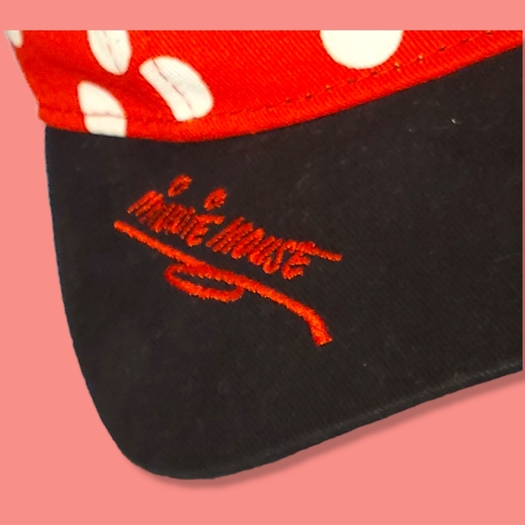 Youth Adjustable Baseball Cap - Minnie Mouse - Picture 2 of 8